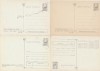 Fagaras jud Brasov 1975-1981 lot 4 ilustrate intreguri postale specimene cu anularea timbrului fix