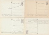 Fagaras jud Brasov 1975-1981 lot 4 ilustrate intreguri postale specimene cu anularea timbrului fix