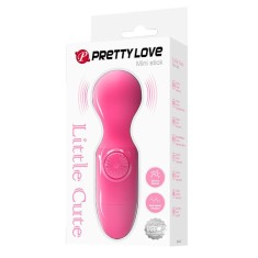 Mini aparat de masaj Wonder Mini stick PRETTY LOVE MINI STICK PINK (12cm)