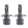 Set 2 LED-Uri Auto Techstar&reg; D20, H4, 60W, 8000 Lumeni, 6000K, 12-24V, Unghi Fascicul 360&deg;, CSP 3570, Canbus, Radiator Aluminiu, Racire Cooling Tech,