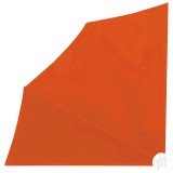Cumpara ieftin Copertina laterala pliabila de balcon, caramiziu, 140x140 cm