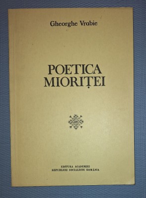 GHEORGHE VRABIE&amp;nbsp;-&amp;nbsp;POETICA MIORITEI foto