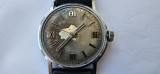 CEAS RAKETA MECANIC ,MADE IN USSR ,FUNCTIONEAZA PEFECT , ARE LIPSA GEAM SI EXFOLIAT CADRANUL ,STAREA LUI ESTE CEA DIN POZE !!, Analog, Mecanic-Manual