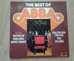 ABBA - The Best Of (1978, Polydor) Disc vinil album original foto