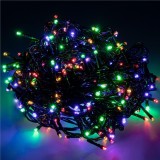 Instalatie lumini pentru bradul de Craciun, 61,5 metri, 1000 LED-uri, multicolor Household NewTrend, Oem