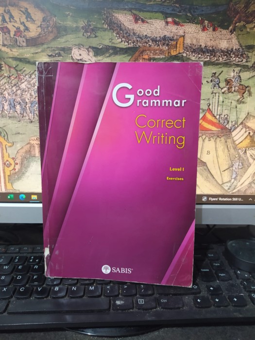 Good Grammar, Correct Writing, level I, exercises, SABIS, EAU 2017, 108
