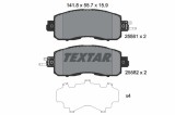 TEXTAR 2558101 set placute frana,frana disc