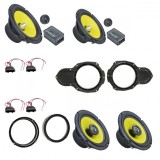 Pachet difuzoare VW Passat B6 CC fata+spate Ground Zero Titanium