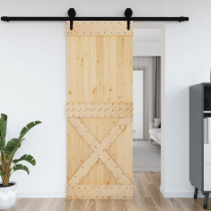 vidaXL Ușă „NARVIK”, 85x210 cm, lemn masiv de pin