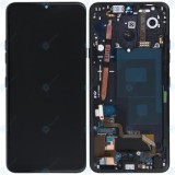 LG G7 ThinQ (G710EM) Unitate de afișare completă aurora negru ACQ90244551