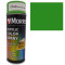 Spray vopsea galben verzui, RAL 6018, lucioasa, Morris, 400 ml, acrilica, cu uscare rapida, pentru suprafete din lemn, metal, aluminiu, sticla, piatra