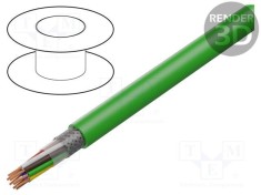 Cablu de codificare hibrid OLFLEX? SERVO FD 798 CP verde LAPP foto