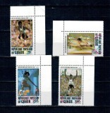 Congo 1980 - Jocurile Olimpice, sport, serie neuzata