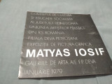 Cumpara ieftin PLIANT EXPOZITIA DE PICTURA GRAFICA MATYAS IOSIF GALERIILE DE ARTA DEVA IAN.1979