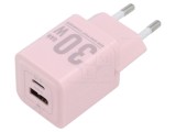 Alimentator Pulsatoriu VENTION Plug-in 5-20VDC 30W Roz