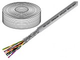 Cablu UNITRONIC&reg; LiYCY (TP) 8x2x0,75mm2 PVC Gri 500V