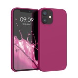 Husa pentru Apple iPhone 12 Mini, Silicon, Roz, 52640.175