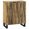 vidaXL Bufet Maro 60x33.5x75cm Lemn Masiv Mango, 2 Usi, Stil Rustic, Dulap Depozitare Living/Dining