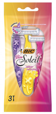 Bic Aparat De Ras Dispozabil Pentru Femei Miss Soleil Special Edition Cu 3 Lame Pachet 3 Bucati 734511 foto