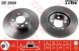 Disc frana VW TRANSPORTER IV caroserie (70XA) (1990 - 2003) TRW DF2809