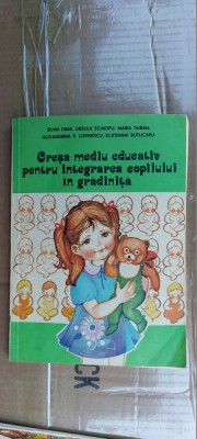 Cresa mediu educativ pentru integrarea copilului in gradinita Dima Schiopu foto