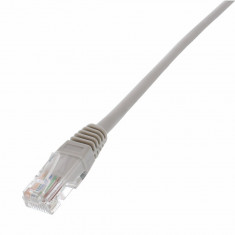 Cablu FTP Well, cat5e, patch cord, 3m, gri foto