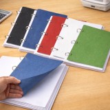 Coperta indosariere documente, format A4, carton texturat 230g/mp, top 100 coli - Rosu