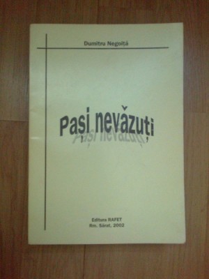 d8 Pasi nevazuti - Dumitru Negoita foto