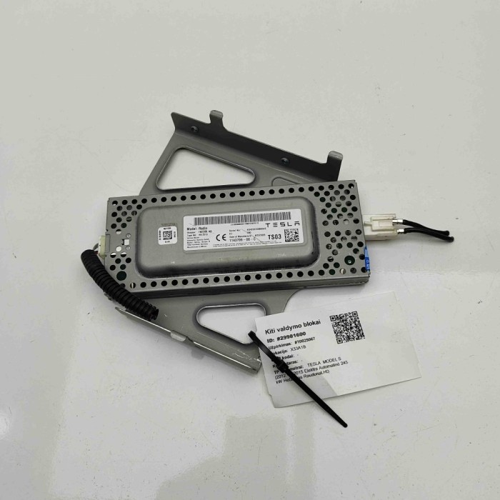 Alt modul de control TESLA MODEL S 2015 OEM: 1143709-00-C 29981600