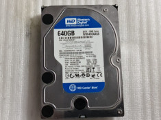 Hard disk desktop Wstern Digital 640GB, 7200RPM, 16MB, SATA2 - poze reale foto