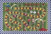 Covor Camera Copii Model Racing Game, Marime 133 x 190 cm, Verde, Inaltime Fir 10 mm, Antiderapant, Antialergic, Poliamida, Gradinita, Cresa, Loc de J
