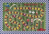 Cumpara ieftin Covor Camera Copii Model Racing Game, Marime 133 x 190 cm, Verde, Inaltime Fir 10 mm, Antiderapant, Antialergic, Poliamida, Gradinita, Cresa, Loc de J