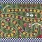 Covor Camera Copii Model Racing Game, Marime 133 x 190 cm, Verde, Inaltime Fir 10 mm, Antiderapant, Antialergic, Poliamida, Gradinita, Cresa, Loc de J