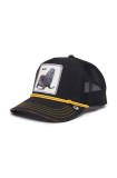 Goorin Bros sapca Seal of Approval culoarea negru, cu imprimeu, 101-1130