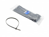 Cabluri de nylon negru - Chips 300x3.6mm UV 100 buc, Geko