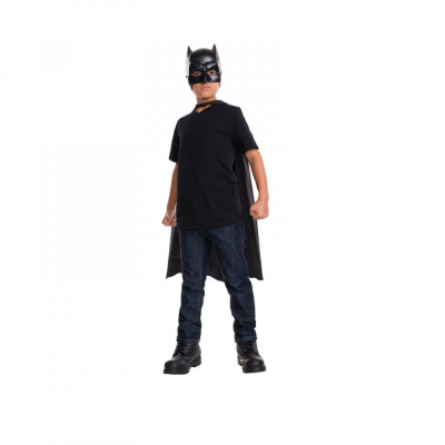 Masca Batman, PVC, cu pelerina, Batman vs Superman, negru foto