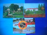 HOPCT LOT 2593 -BAILE 1 MAI- -ORADEA-JUD BIHOR-3 CARTI POSTALE-CIRCULATE, Circulata, Printata