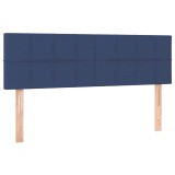 Cumpara ieftin Tablii de pat, albastru, 144x5x78/88 cm, textil