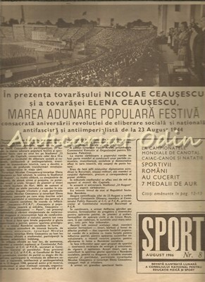 Sport Ilustrat. August 1986 - Nr.: 8 (515)