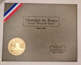 Set Monede Monetarie France Franta, 8 monede, 1971, 10 Francs argint 25 gr 900, Europa