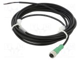 Cablu PHOENIX CONTACT M12 3 pini drept 5m pentru senzori și automatizări