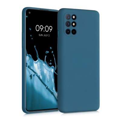 Husa pentru OnePlus 8T, Silicon, Albastru, 55350.57, kwmobile foto