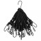 Gossi funie elastica cu carlige, 25 buc., 17 cm