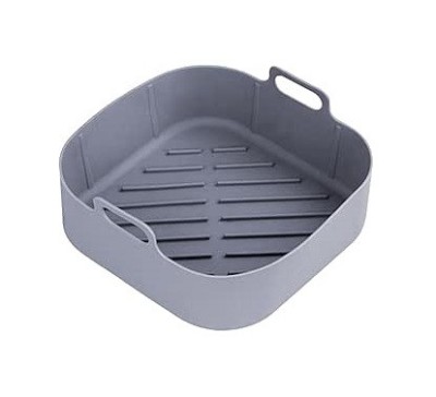 Tavita din Silicon Rezistent la Caldura pentru Air Fryer 20x20x5,5cm Handy KitchenServ foto