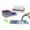 Sac Vidat Haine 40x60cm Transparent Plastic PE, Magic Saver Bag, Anti Praf, Acarieni, Moli, Reutilizabil