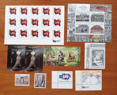 Lituania(lietuva )-lot mic emisiuni 2020/4&amp;#039;&amp;#039;-MNH-NESTAMP&amp;#039;&amp;#039; foto