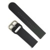 Curea pentru ceas Neagra din Silicon tip SmartWatch - 20mm, 22mm, Time Veranda