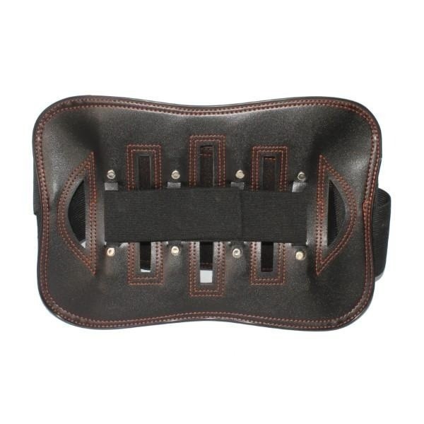 Centura tip brau lombar din piele ecologica,Lumbar Vertebra Fixing Belt