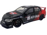 Macheta Lancer Evolution IX Rally 1:32 replica metal lumini si sunete usi capota si portbagaj deschise