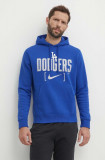 Nike bluza Los Angeles Dodgers barbati, cu glugă, cu imprimeu